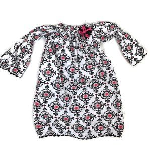 Le' Za Me Girl's Hand Smocked Bishop Sleeve Dress